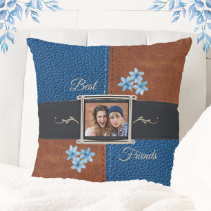 Coussin de jet cadeau pour meilleure amie élégant