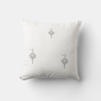 Coussin de jet Chakra Lotus Fleur Pendentif Argent