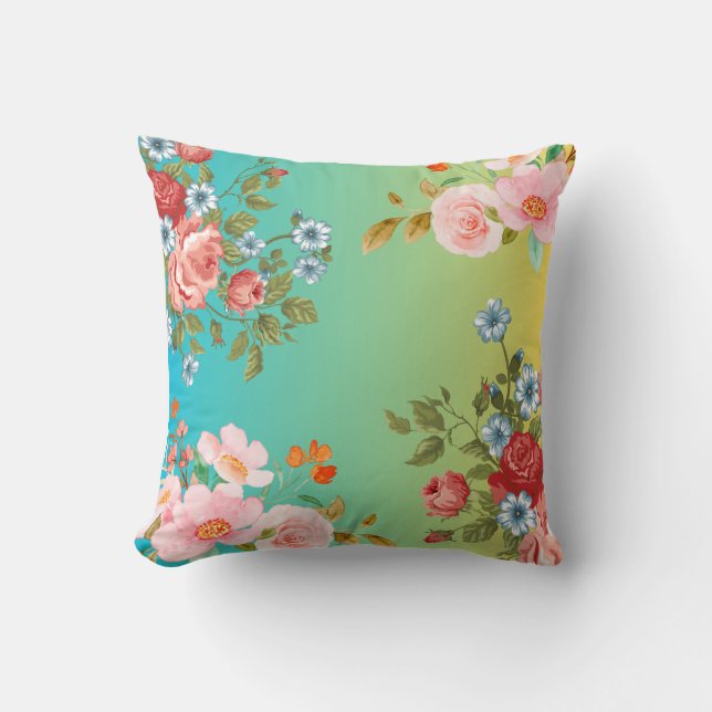 Coussin de jet confortable et élégant pour la déco (Recto)