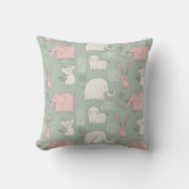 Coussin de jet d'animaux mignons (Recto)