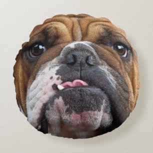 Coussin de jet de Bouledogue Anglais