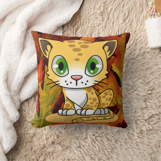 Coussin de jet de chat (Couverture)