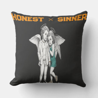 Coussin de jet de la collection d'art d'amour Hone