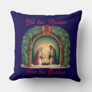 Coussin de jet de la Nativité