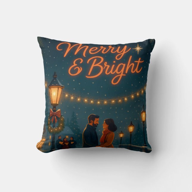 Coussin de jet de Noël (Recto)