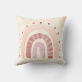 Coussin de jet de pépinière arc-en-ciel bohème crè (Verso)