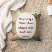 Coussin de jet de poésie pour le cœur sentimental (Couverture)