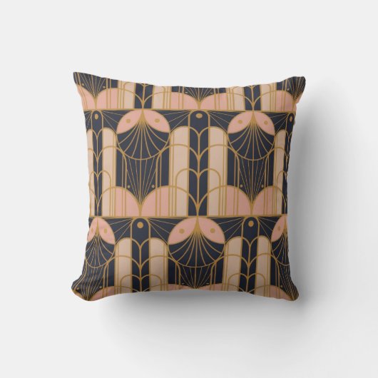 Coussin de jet de style Art déco (Recto)