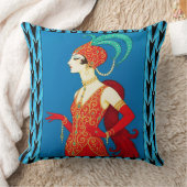 Coussin de jet de style Art Déco de luxe (Couverture)