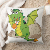 Coussin de jet Dragon Vert (Couverture)