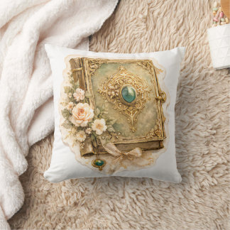 Coussin de jet Emerald Storybook Conte de Fées