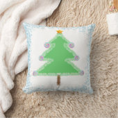 Coussin de jet en forme de Sapin de Noël (Couverture)