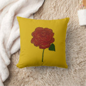 Coussin de jet Festif Rose Rouge & Jaune (Couverture)