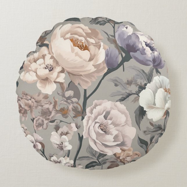 Coussin de jet floral (Devant)