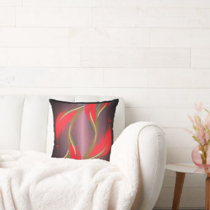 Coussin de jet floral