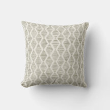 Coussin de jet géométrique minimaliste en diamant 
