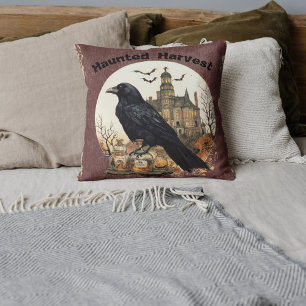 Coussin de jet Haunted Harvest halloween