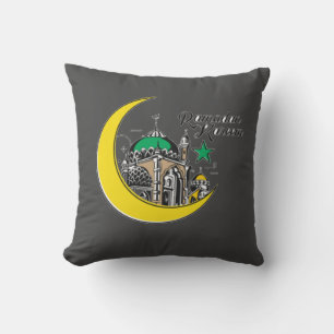 Coussin de jet islamique Ramadan Kareem