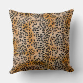 Coussin de jet Léopard (Verso)