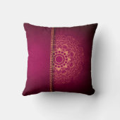 Coussin de jet Mandala Luxe (Verso)
