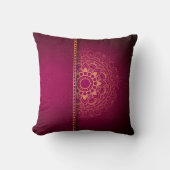 Coussin de jet Mandala Luxe (Recto)