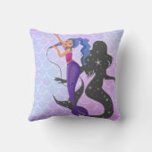 Coussin de jet mermaid (Verso)