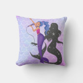 Coussin de jet mermaid (Recto)