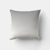 Coussin de jet minimalisme gris blanc (Verso)