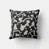 Coussin de jet motif vache (Verso)