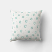 Coussin de jet ours mignon (Verso)