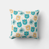 Coussin de jet ours mignon (Recto)
