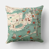 Coussin de jet Outer Banks (Verso)