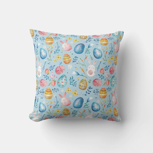 Coussin de jet Pâques 4 Fleur de printemps (Recto)