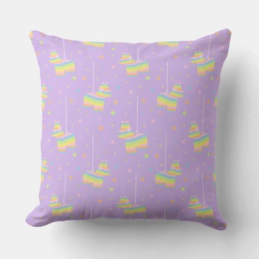 Coussin de jet Pastel Pinata Pattern (Recto)