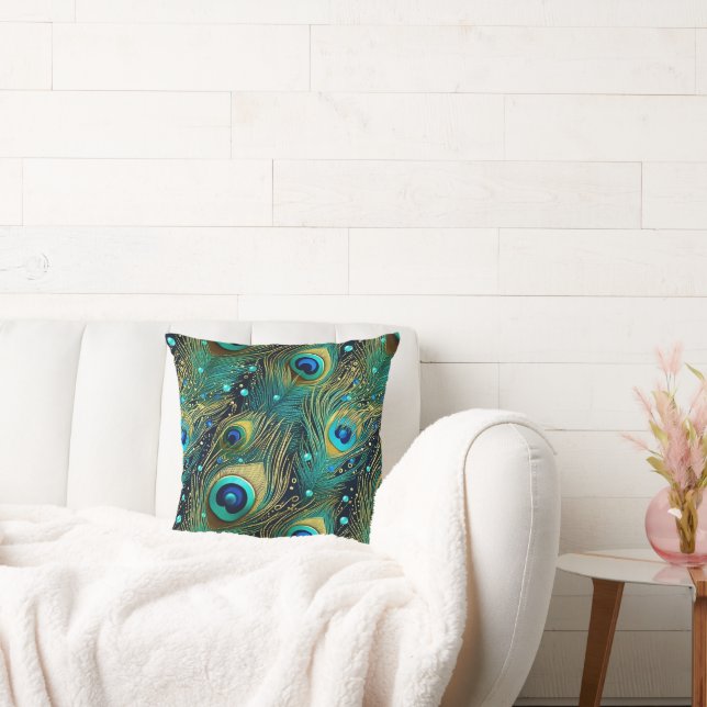 Coussin de jet Peacock Passion (Canapé)