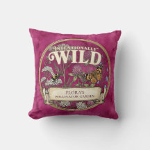 Coussin de jet pour jardin de pollinisateurs sauva