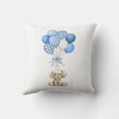 Coussin de jet pour la future maman d'un bébé garç (Verso)