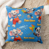 Coussin de jet premium pour s'amuser (Couverture)