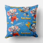 Coussin de jet premium pour s'amuser (Verso)