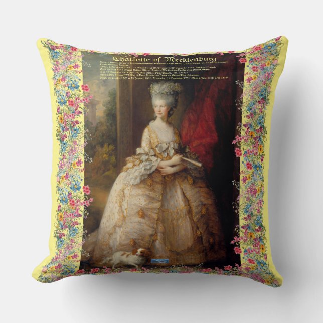Coussin de jet (Queen Charlotte D) RFPMDesigns©️20 (Recto)