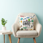 Coussin de jet retro pixel gaming Cadeau pour joue (Chaise)