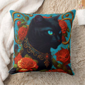 Coussin de jet Rose The Cat (Couverture)