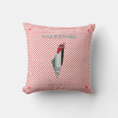 Coussin de jet Shemagh palestinien - Keffiyeh (Recto)