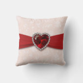 Coussin de jet Soft Damask 40e anniversaire de mar (Verso)