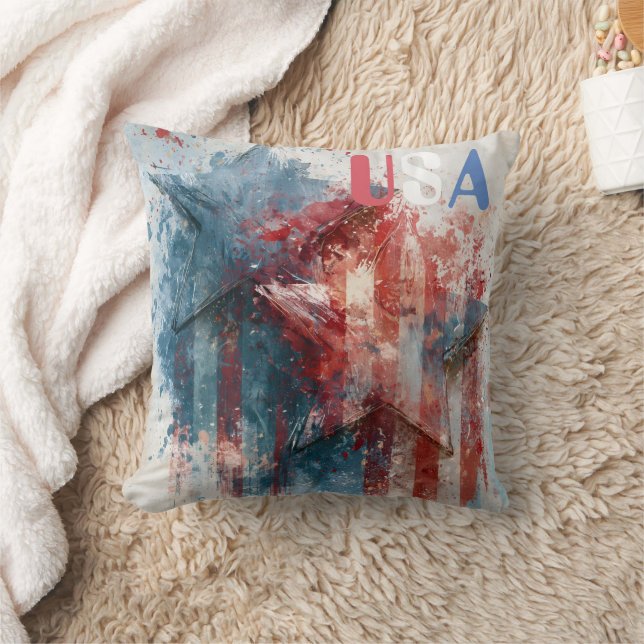 Coussin de jet USA (Couverture)