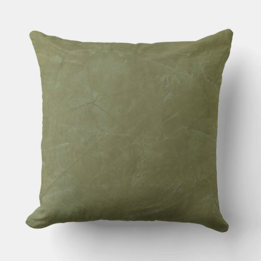 Coussin de jet vert toscan (Recto)