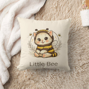 Coussin de jet vintage fantaisiste en forme de kit