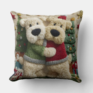 Coussin de jet wheat terrier