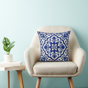 Coussin de jet, zellige marocain