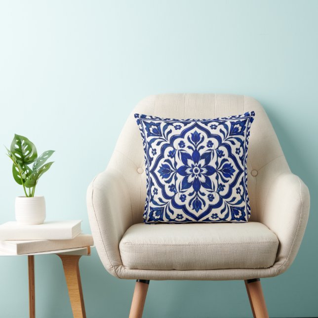 Coussin de jet, zellige marocain (Chaise)